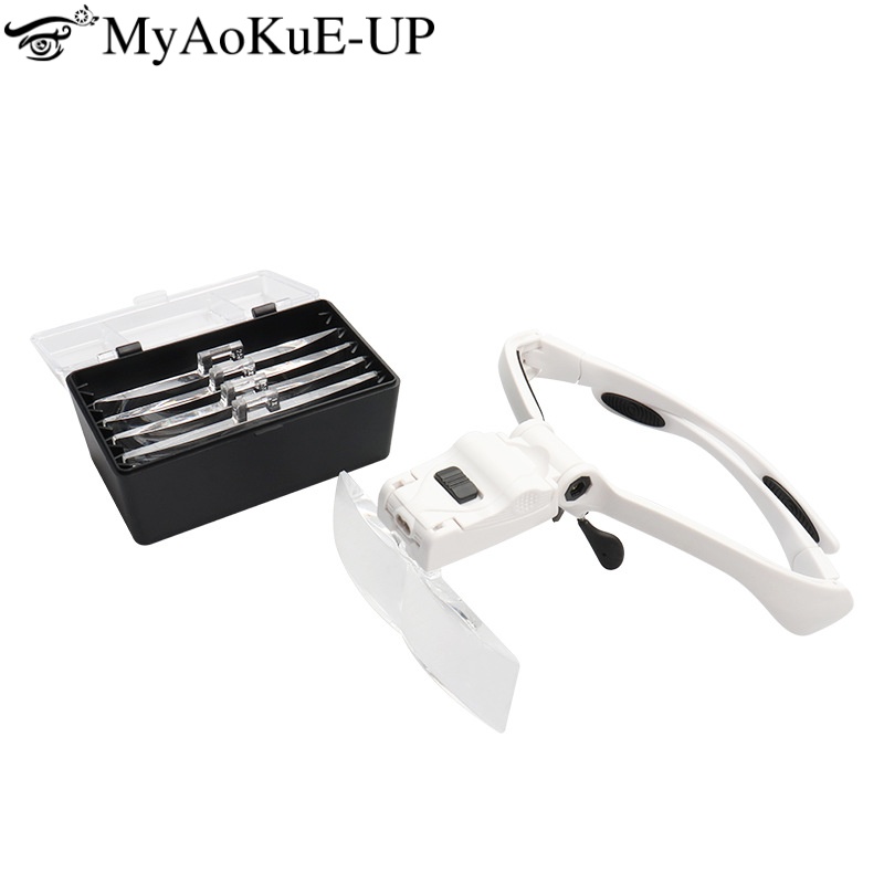 Eyelash Extension Repair - 5 Lens Adjustable Magnifier Eyelash Extension