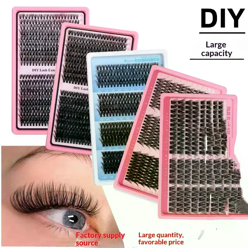 Eyelash Extension For Beginners - 176/300/320/400Pcs Fluffy Eyelash Extension Kit 30/40/50/60D