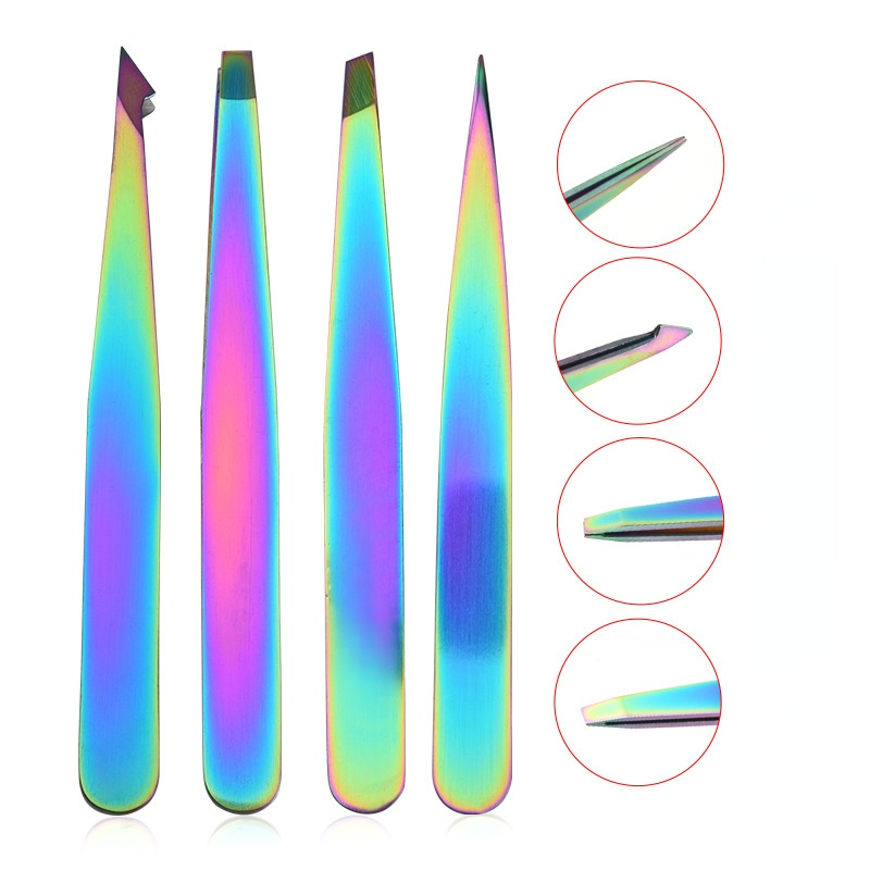 Eyelash Extension Repair - Eyebrow Tweezers Hair Pluckers Clip Eyebrow