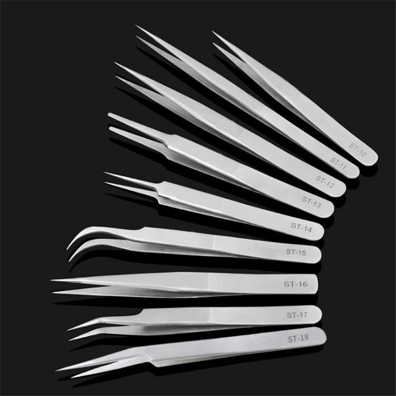 Eyelash Extension Repair - VETUS Stainless Steel Eyebrow Tweezer False