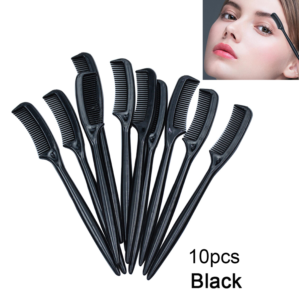 Eyelash Extension For Beginners - 10Pcs Mini Eyelash Combs Small Cute