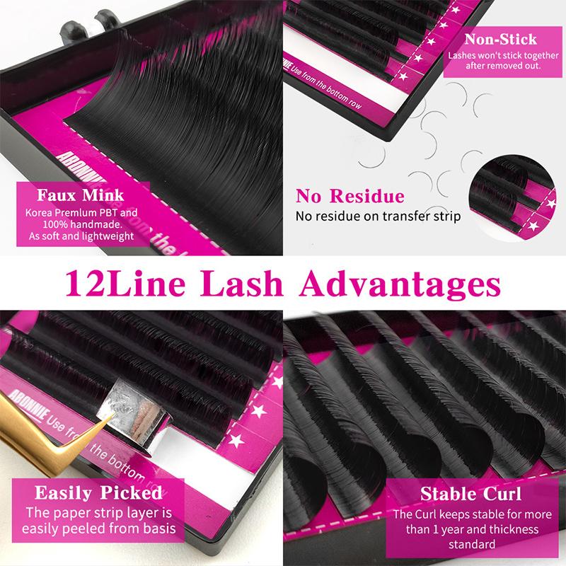 Eyelash Extension Individual M - Eyelash Extension Volume Lashes ulasan dan harga