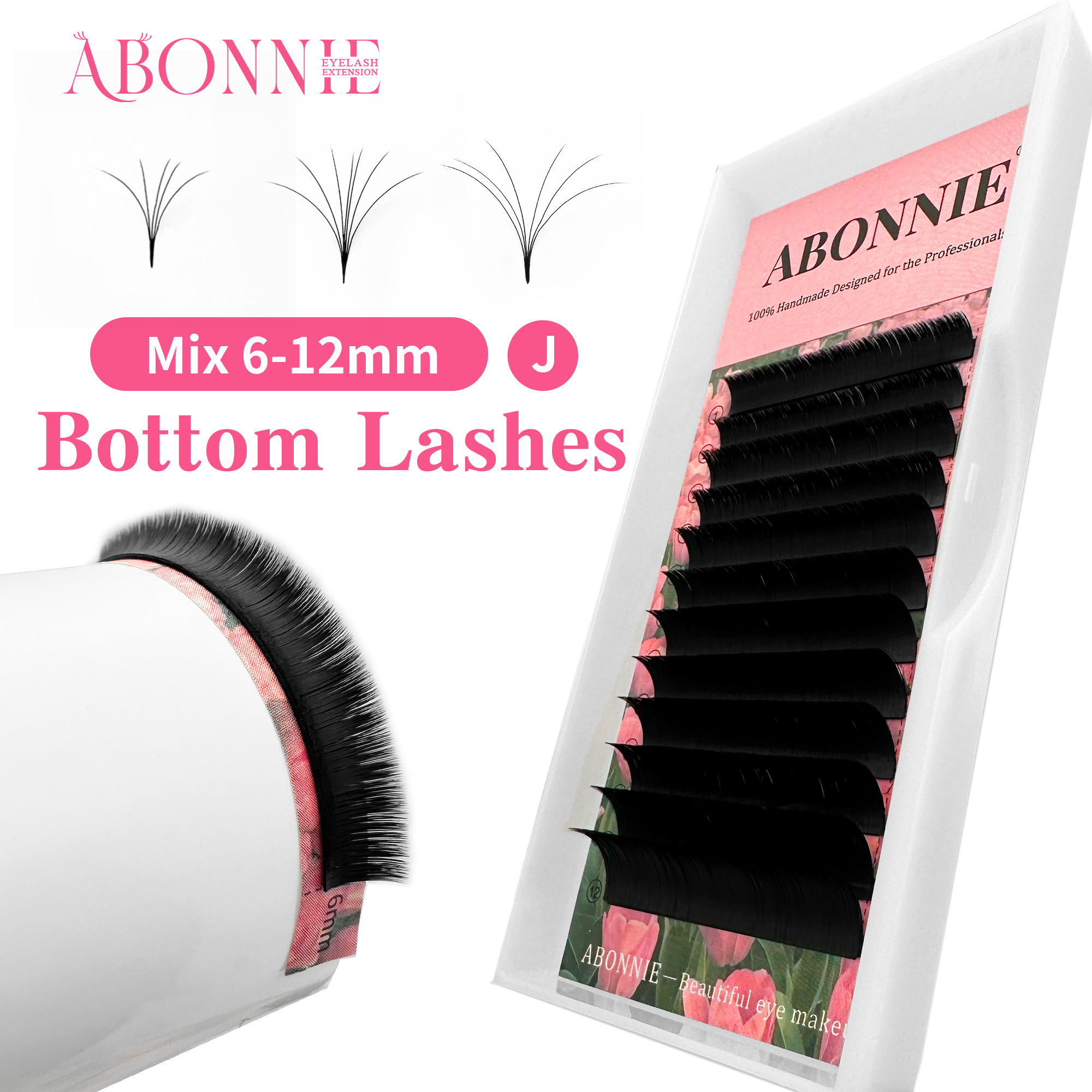 Abonnie J Curl Lashes Cashmere - Eyelash Extension Repair ulasan dan harga