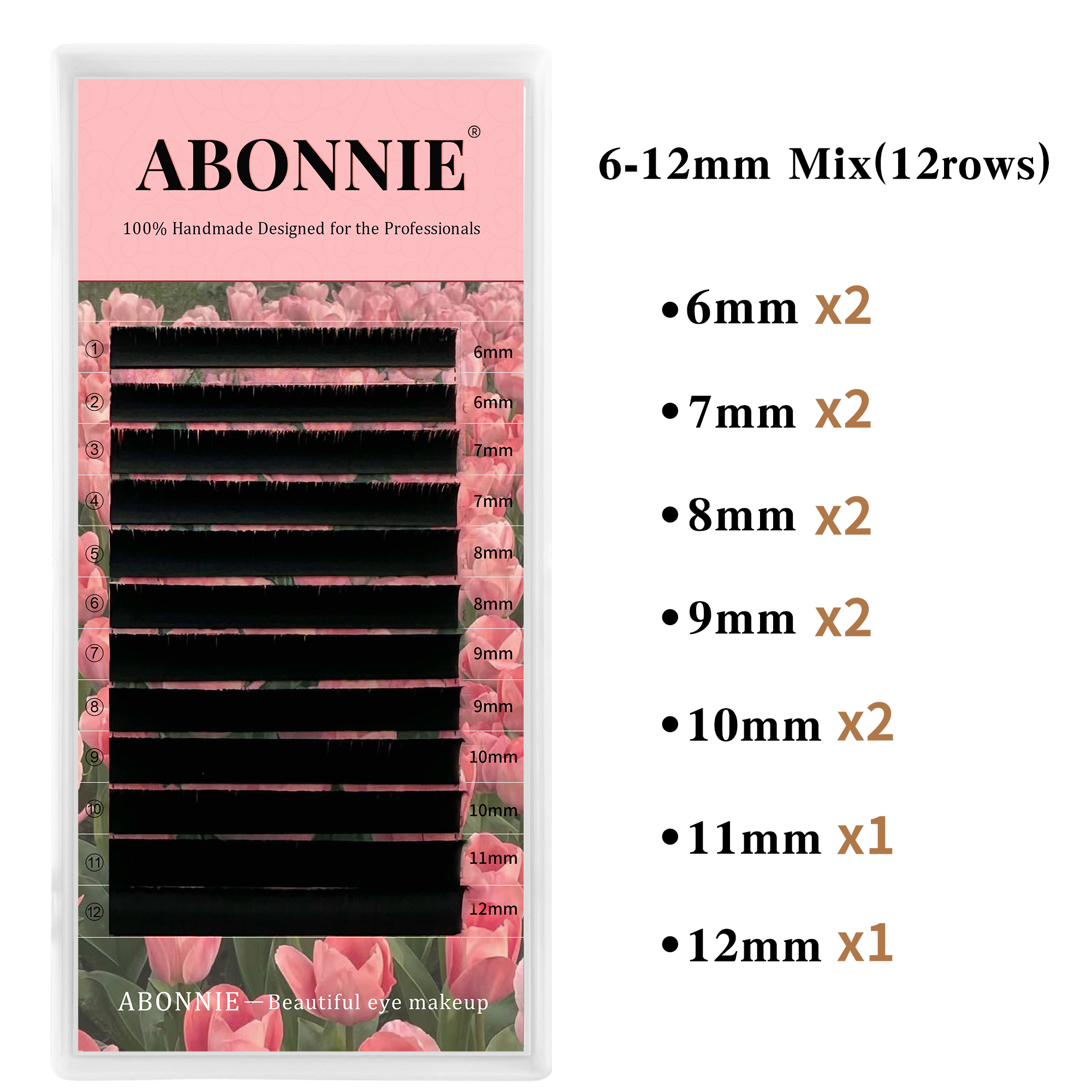Abonnie J Curl Lashes Cashmere - Eyelash Extension Repair ulasan dan harga