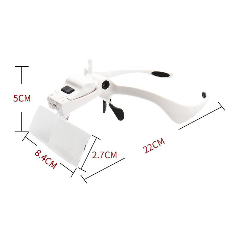 5 Lens Adjustable Magnifier Ey - Eyelash Extension Repair ulasan dan harga