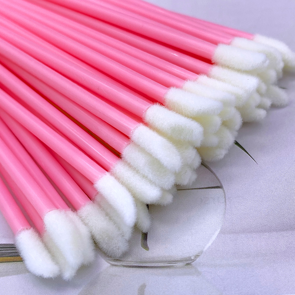 100Pcs Disposable Lip Brush Ey - Eyelash Extension For Beginners ulasan dan harga