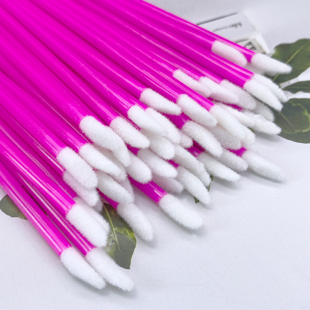 100Pcs Disposable Lip Brush Ey - Eyelash Extension For Beginners ulasan dan harga