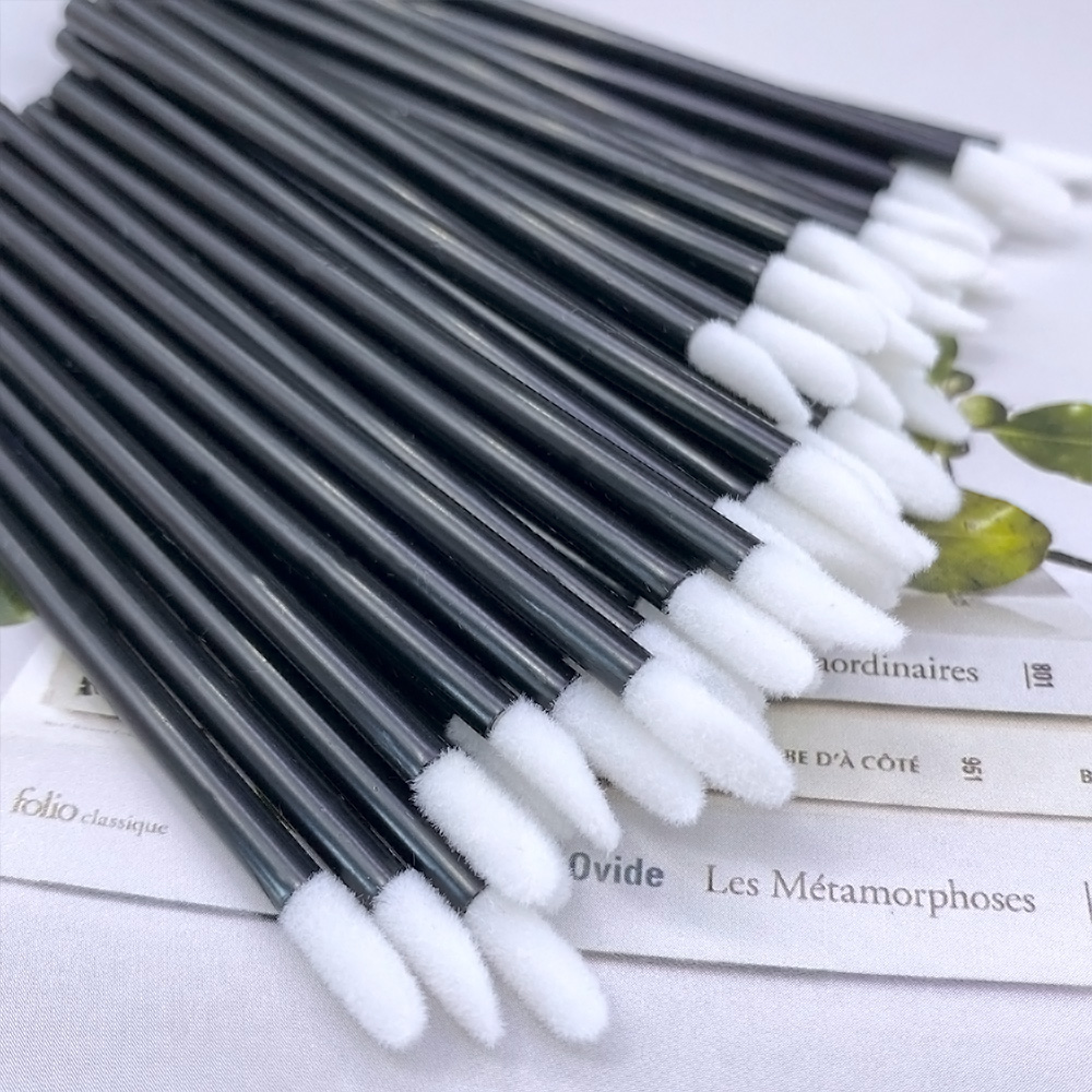 100Pcs Disposable Lip Brush Ey - Eyelash Extension For Beginners ulasan dan harga