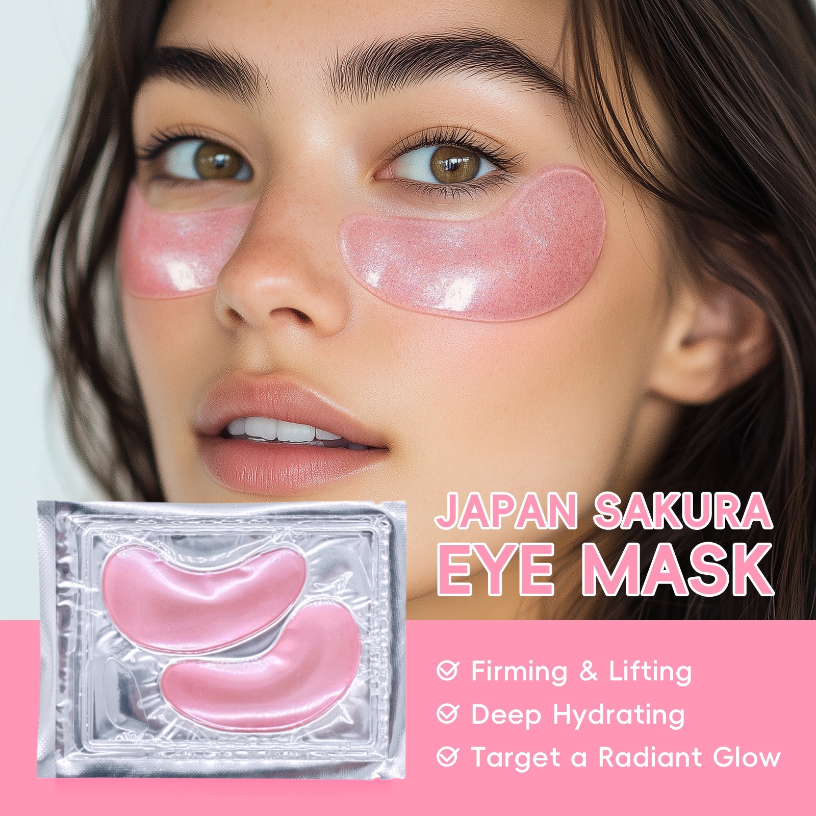 Collagen Water Soluble Eye Mas - Eye Pad Collagen ulasan dan harga