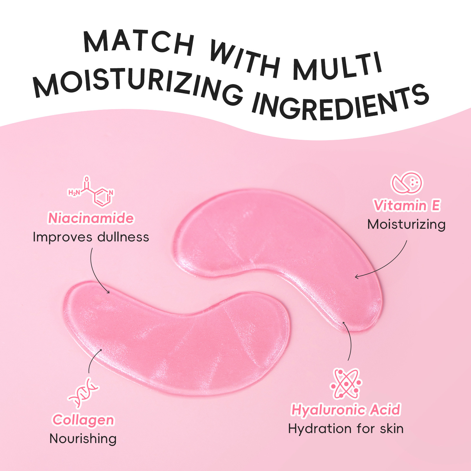 Collagen Water Soluble Eye Mas - Eye Pad Collagen ulasan dan harga