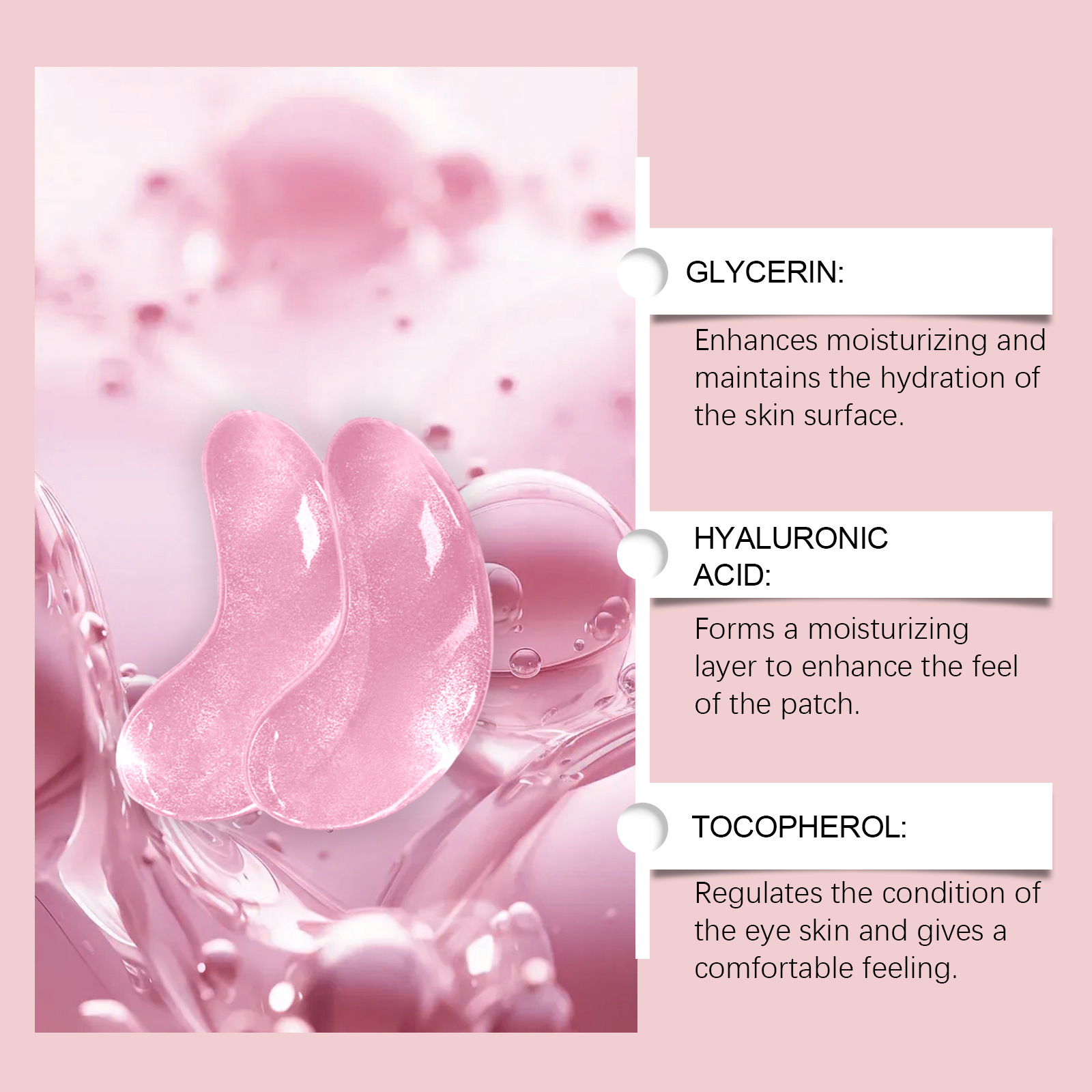 Collagen Water Soluble Eye Mas - Eye Pad Collagen ulasan dan harga