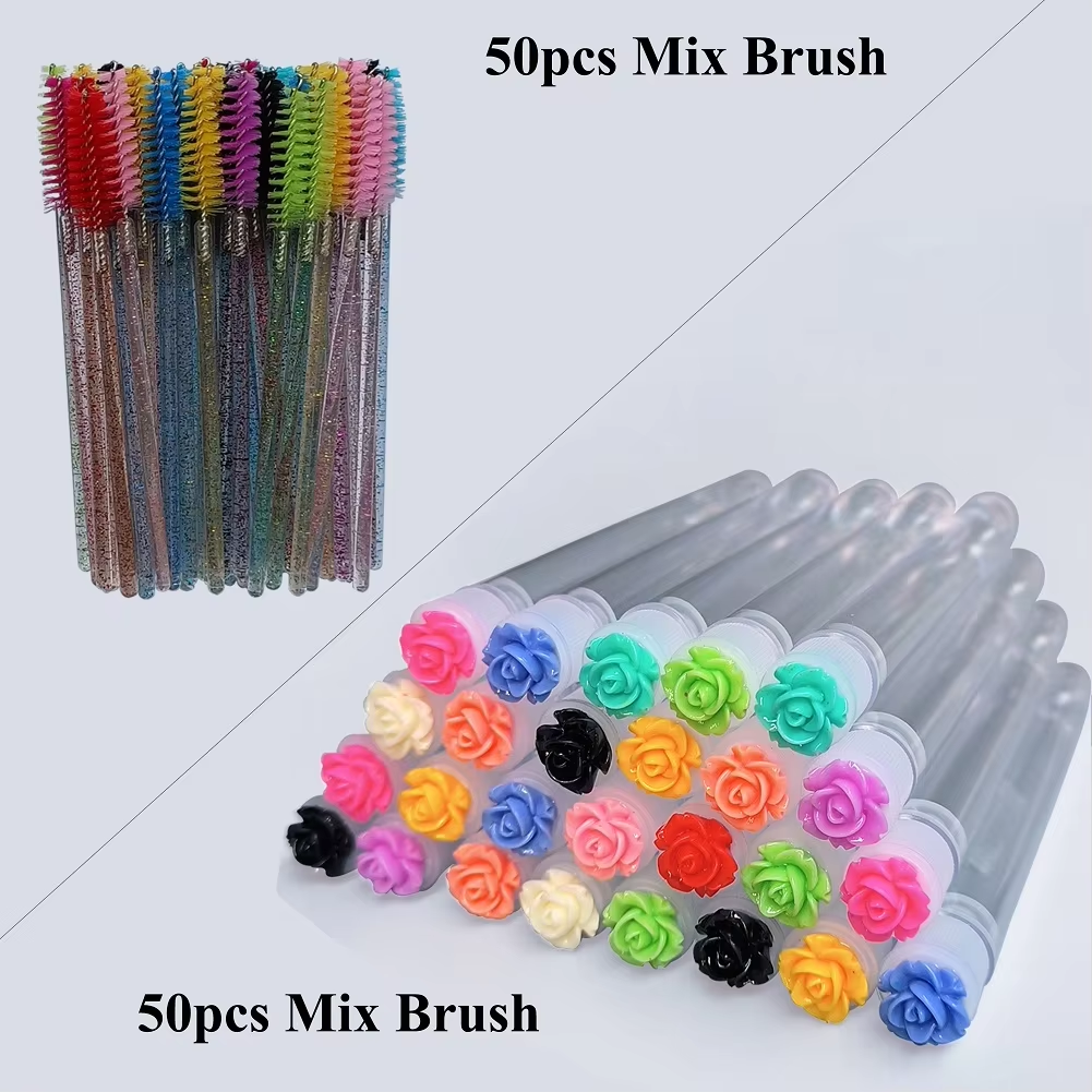 50pcs Reusable Rose Eyelash Br - Eyelash Extension For Beginners ulasan dan harga