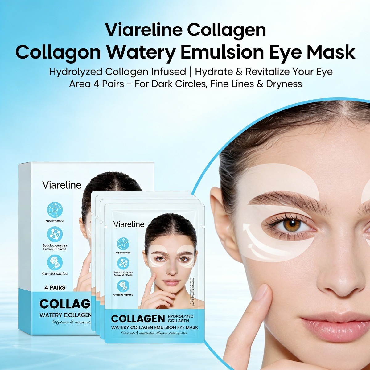 Collagen Eye Patches Reduce Fi - Eye Pad Collagen ulasan dan harga