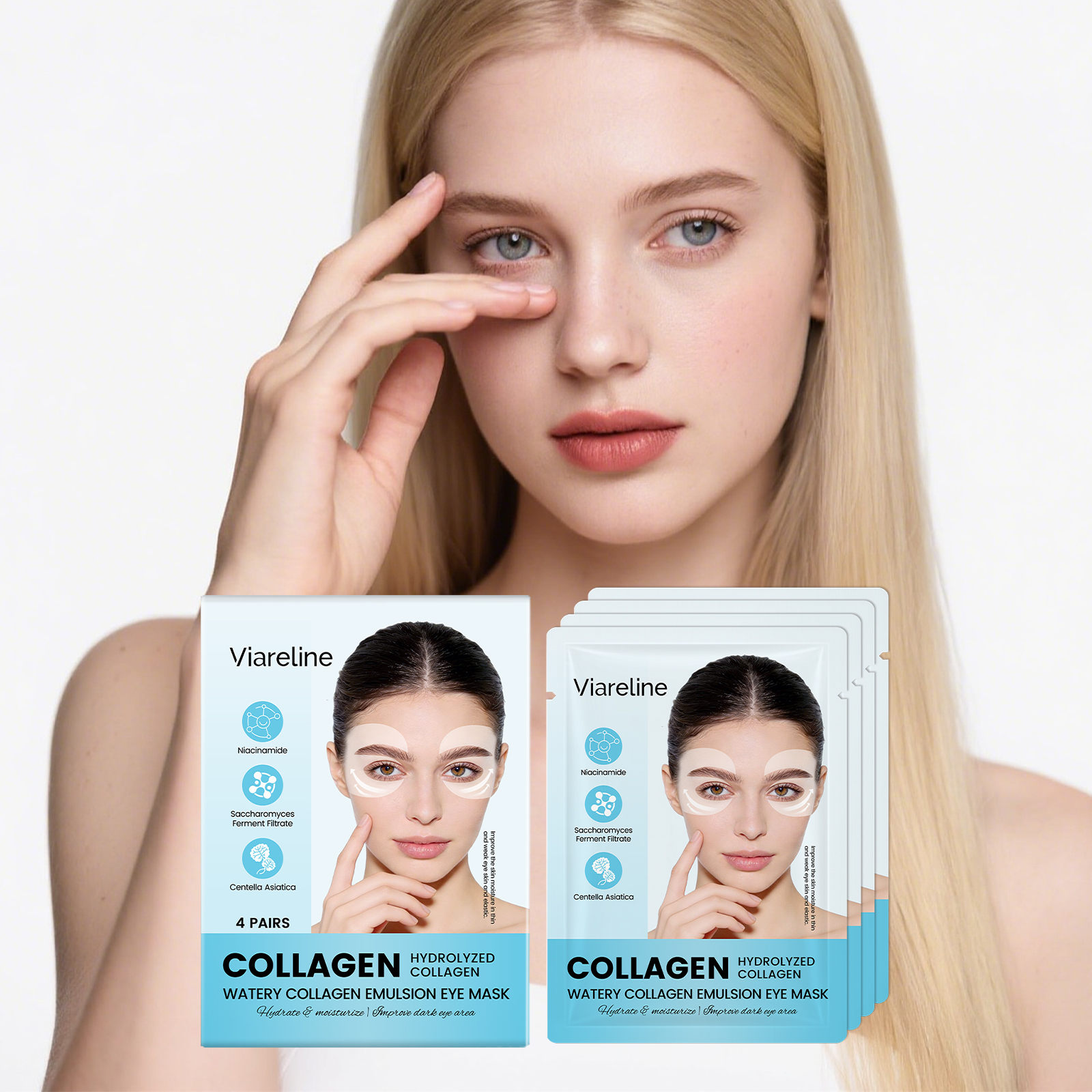Collagen Eye Patches Reduce Fi - Eye Pad Collagen ulasan dan harga