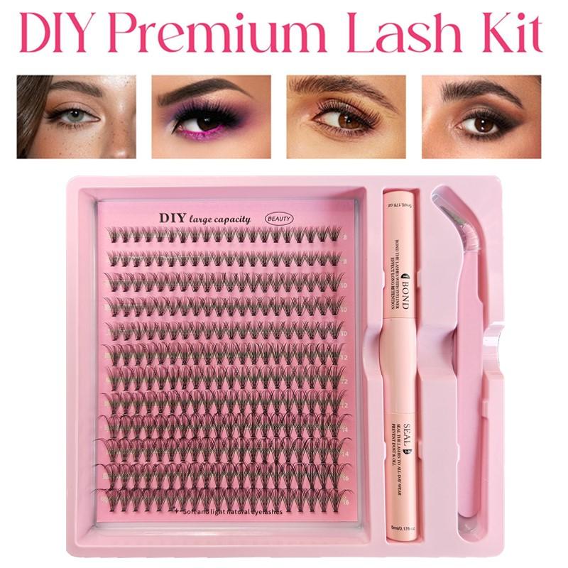 Mink Eyelash Clusters Kit for  - Eyelash Extension Volume ulasan dan harga