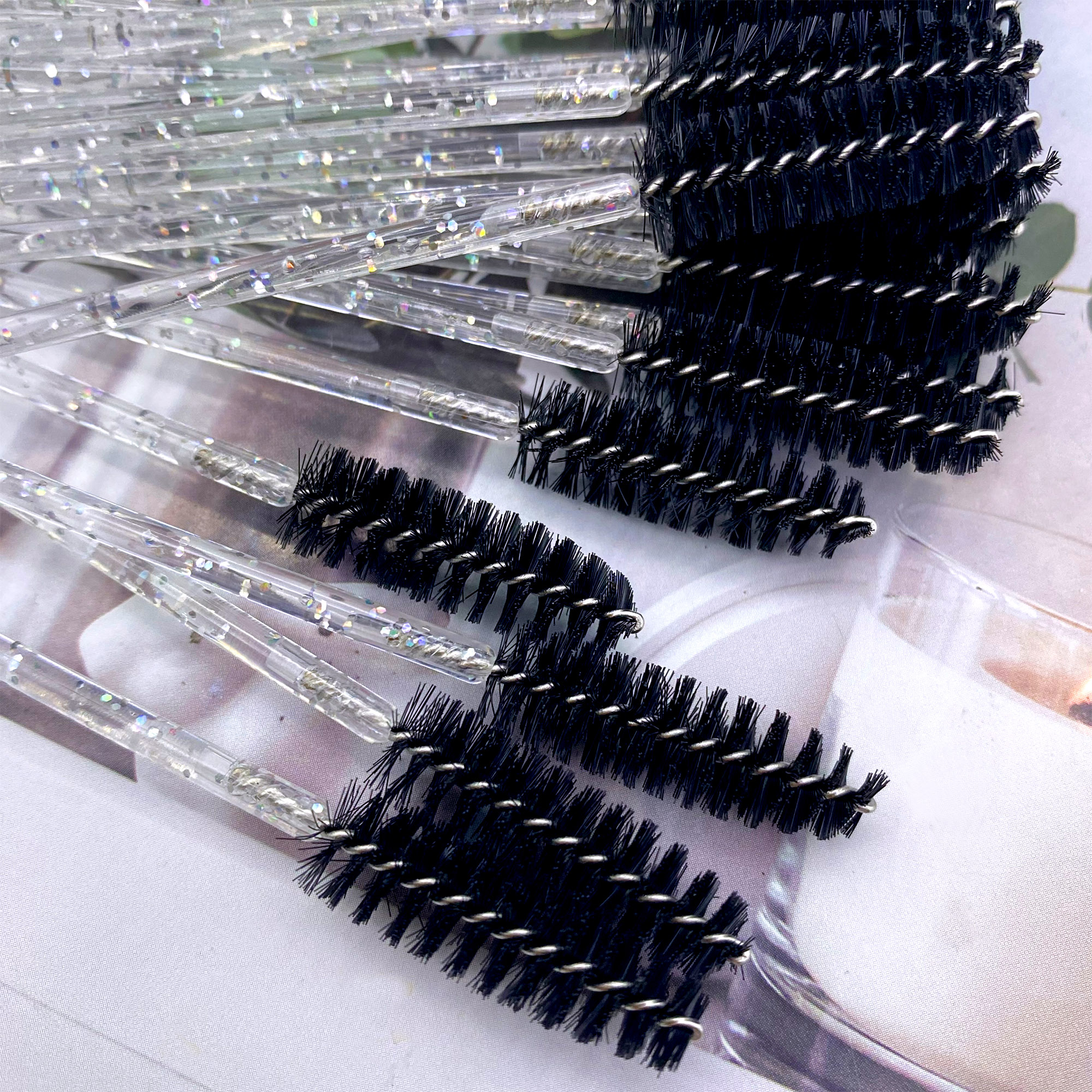 500PCS Eyelashes Brushes Set W - Eyelash Extension For Beginners ulasan dan harga