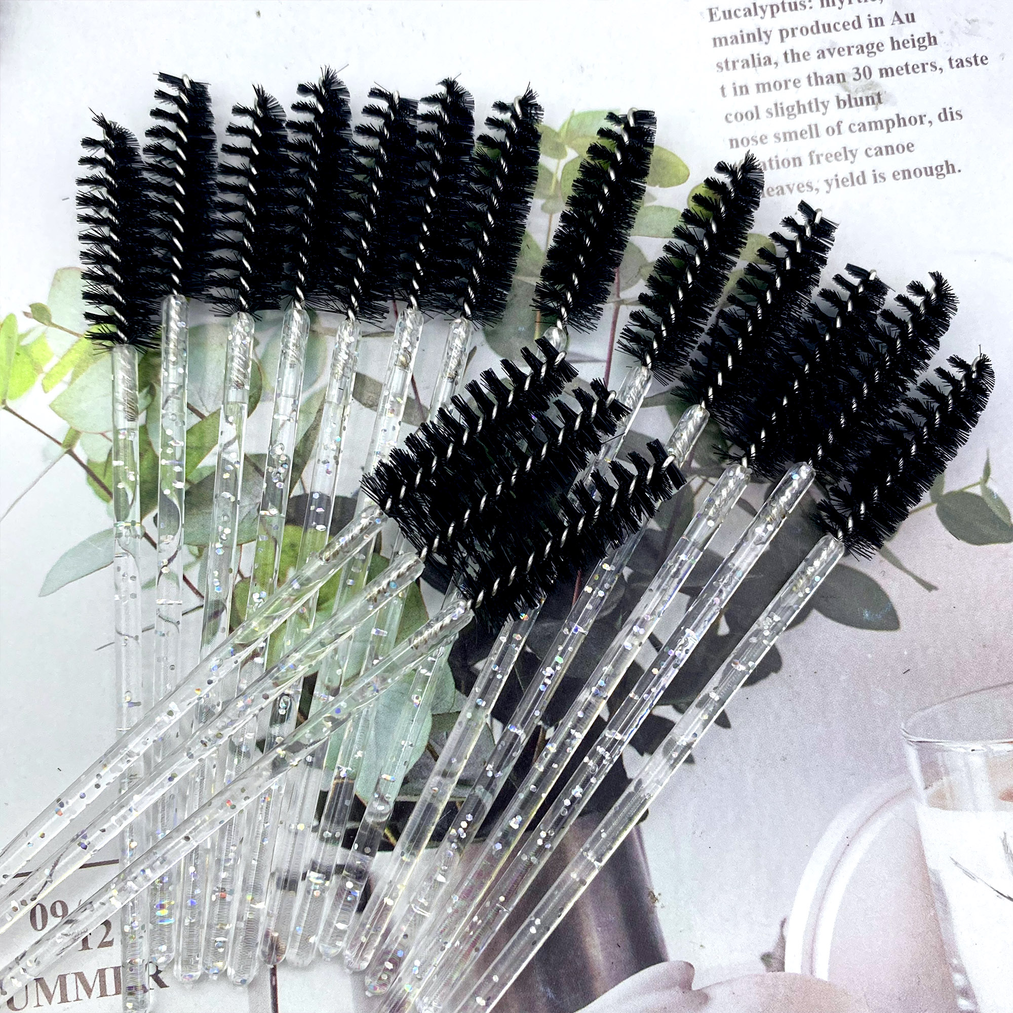 500PCS Eyelashes Brushes Set W - Eyelash Extension For Beginners ulasan dan harga