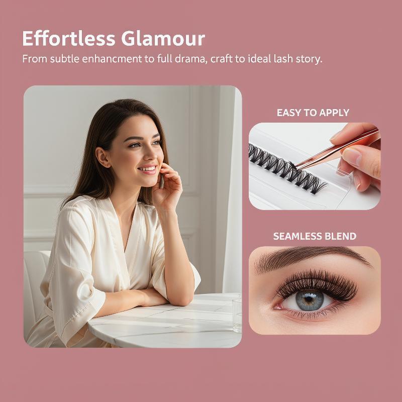 14 Rows Cluster Eyelash Extens - Eyelash Extension Volume Lashes ulasan dan harga