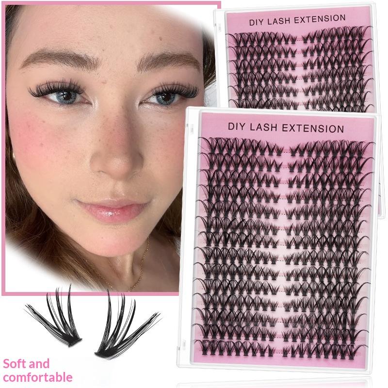 14 Rows Cluster Eyelash Extens - Eyelash Extension Volume Lashes ulasan dan harga