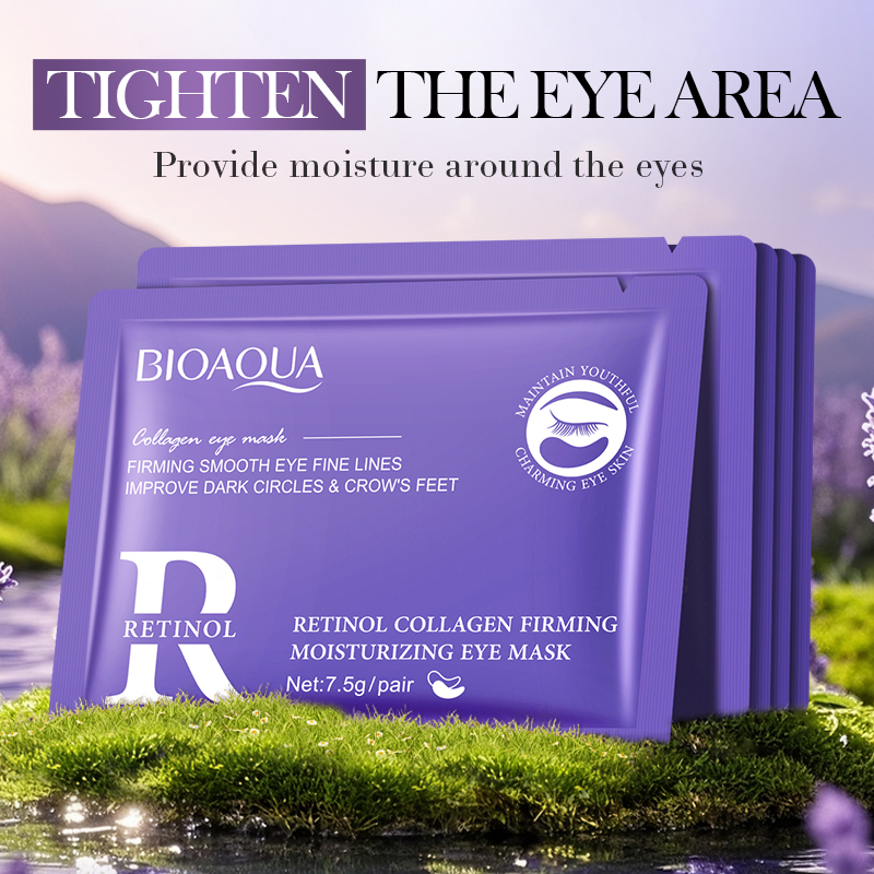 BIOAQUA Retinol Crystal Collag - Eye Pad Collagen ulasan dan harga
