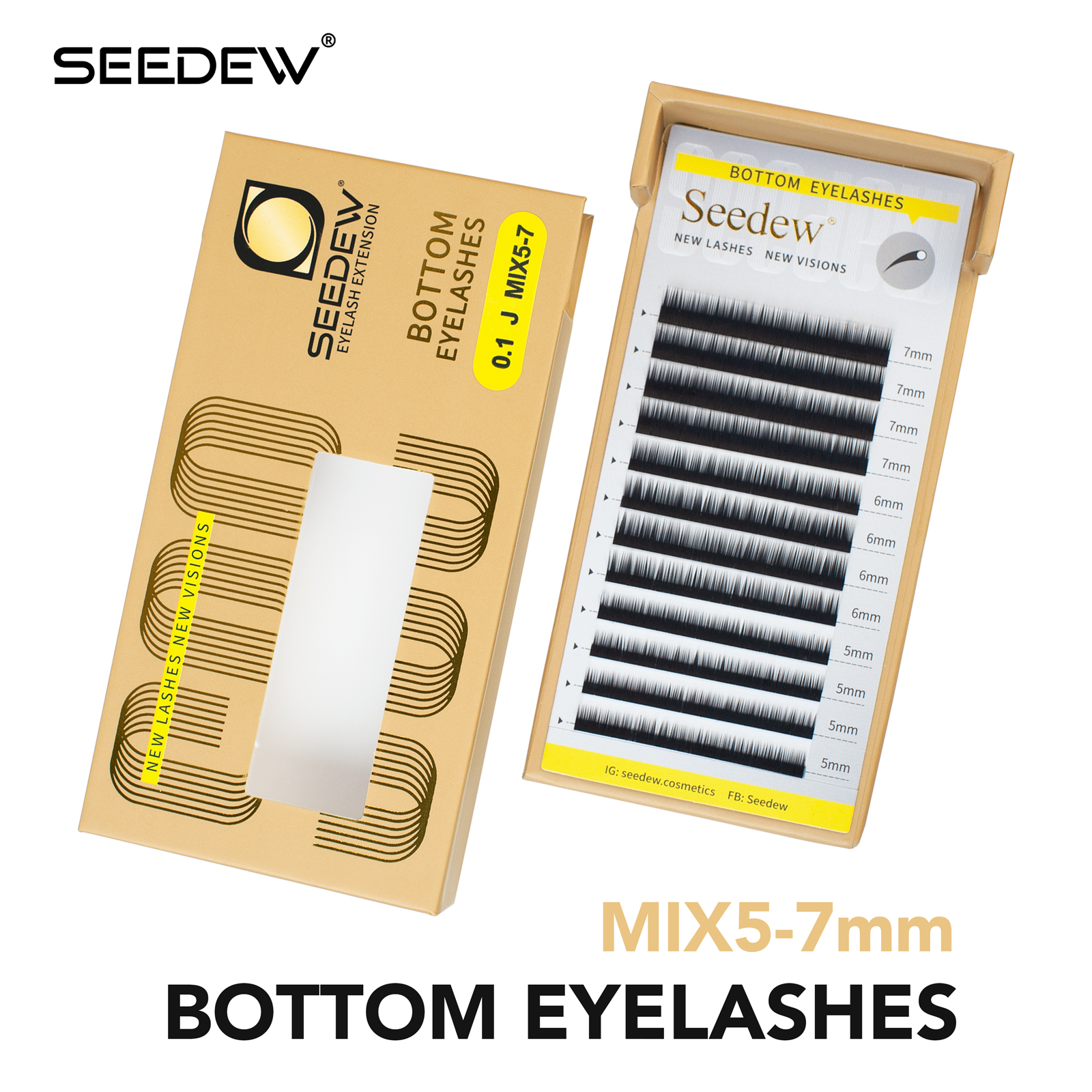 SEEDEW 0.10/0.15/0.20 J/B Curl - Eyelash Extension Repair ulasan dan harga