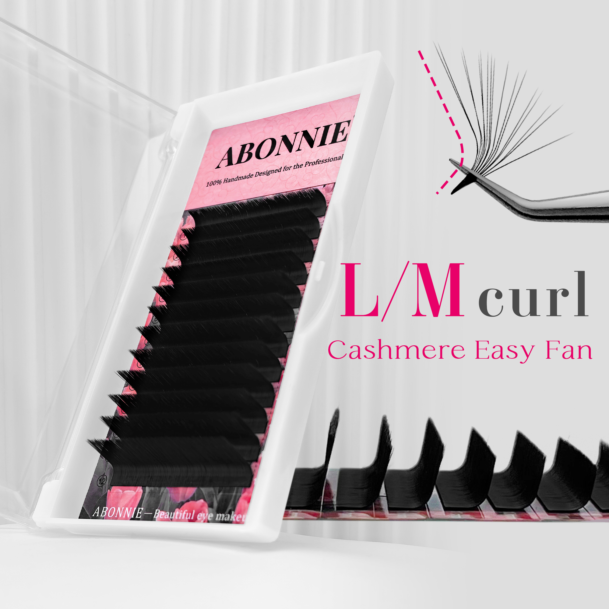 Abonnie M L Curl Auto Fanning  - Eyelash Extension Repair ulasan dan harga