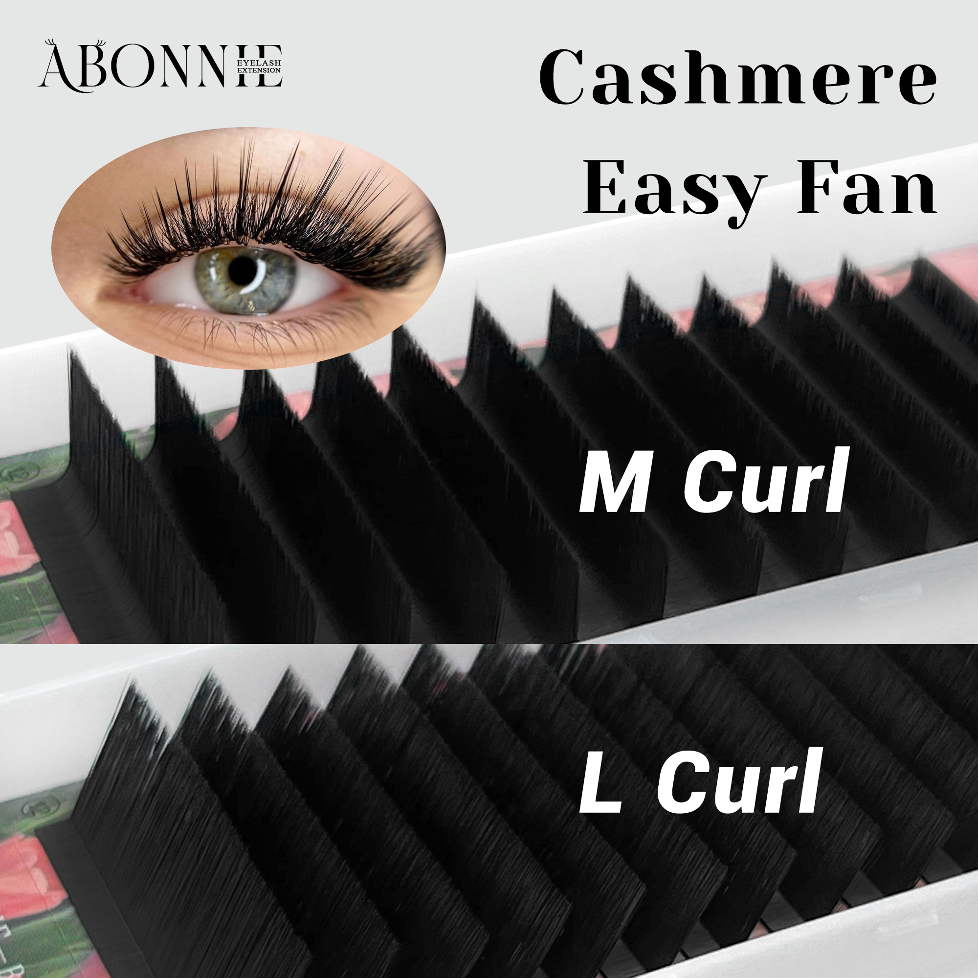 Abonnie M L Curl Auto Fanning  - Eyelash Extension Repair ulasan dan harga