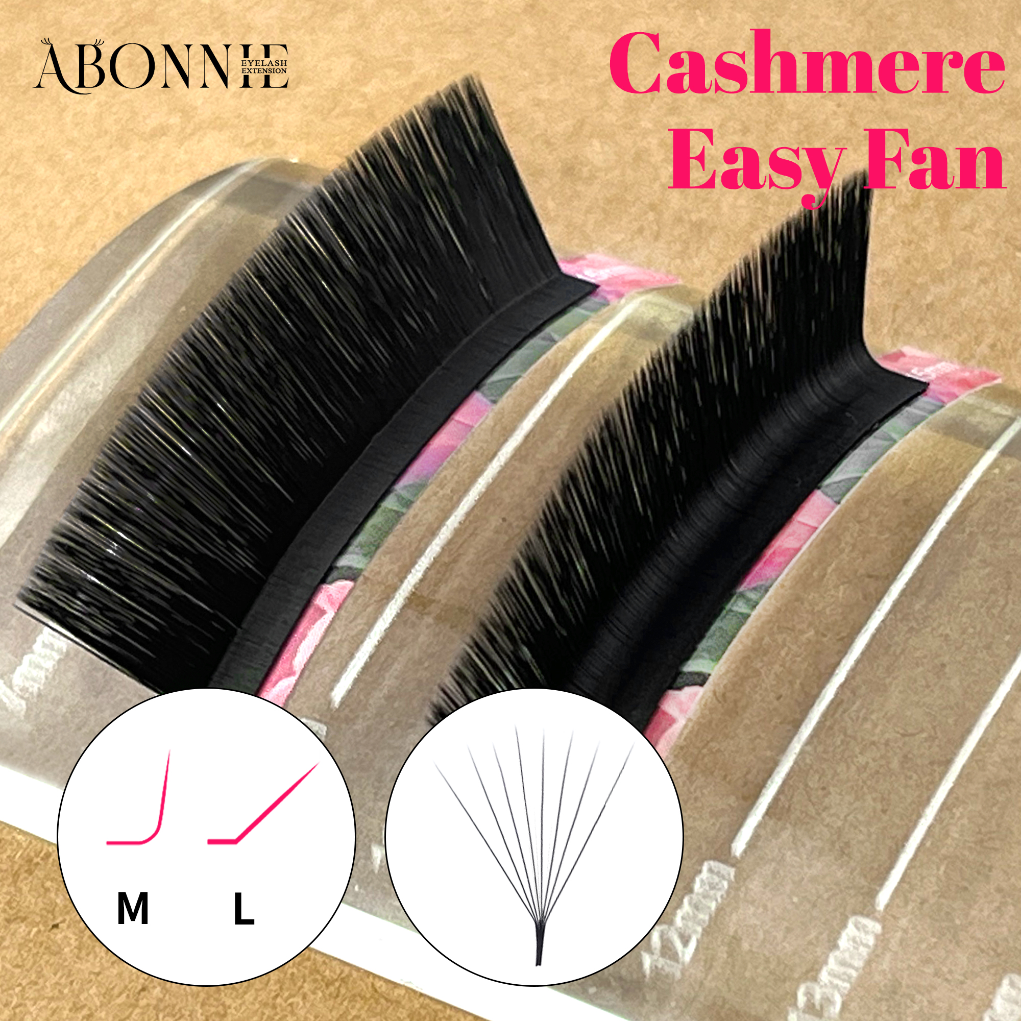 Abonnie M L Curl Auto Fanning  - Eyelash Extension Repair ulasan dan harga