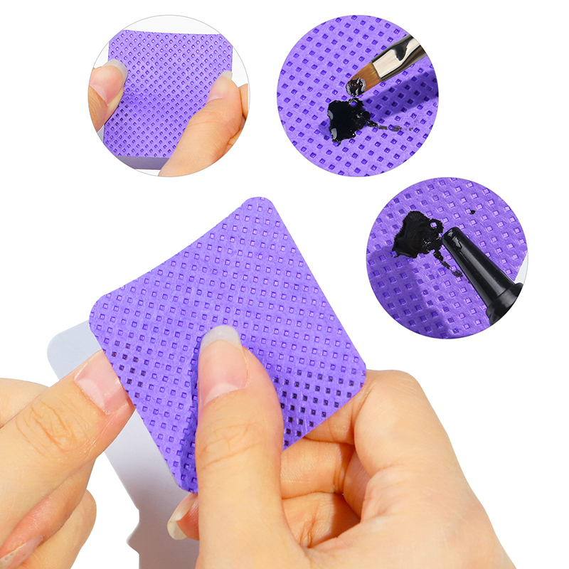 Lint Free Nail Wipes, 300 PCS  - Eyelash Extension Double Lash ulasan dan harga