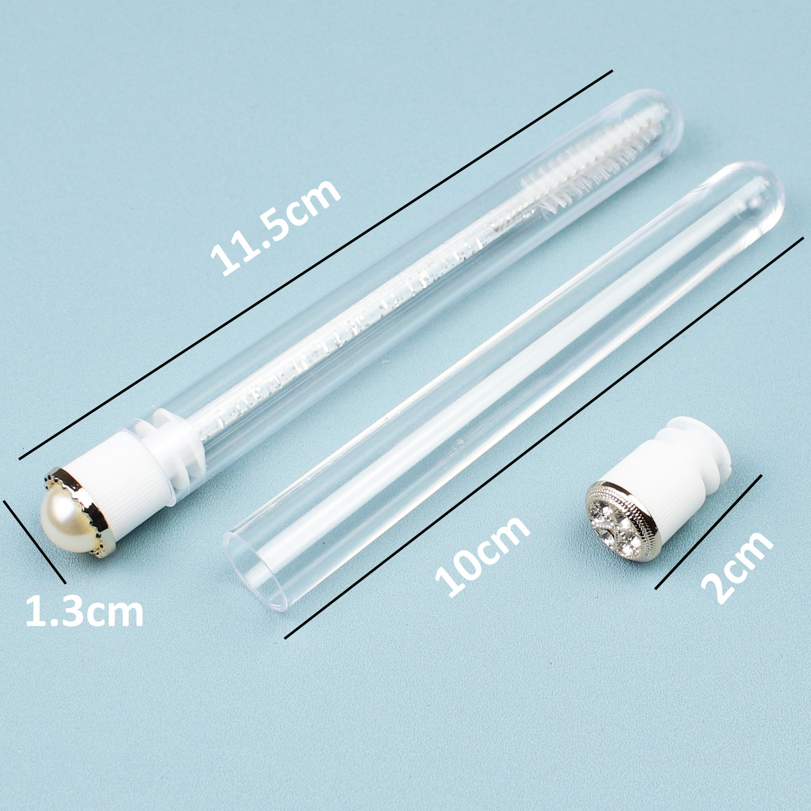 Mascara Wands Tube 20pcs Reusa - Eyelash Extension For Beginners ulasan dan harga