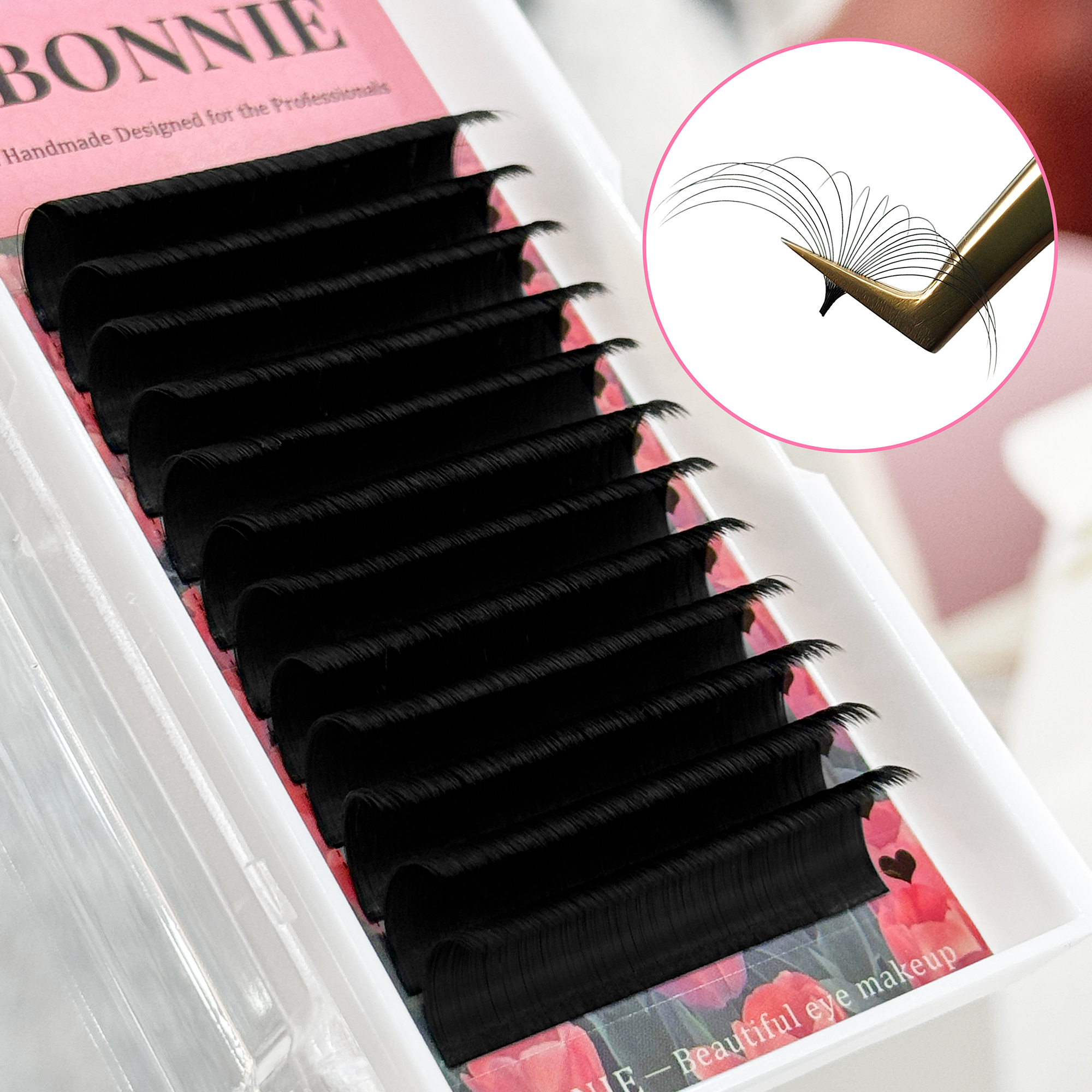 ABONNIE J C D Curl Mink Bloomi - Eyelash Extension Repair ulasan dan harga