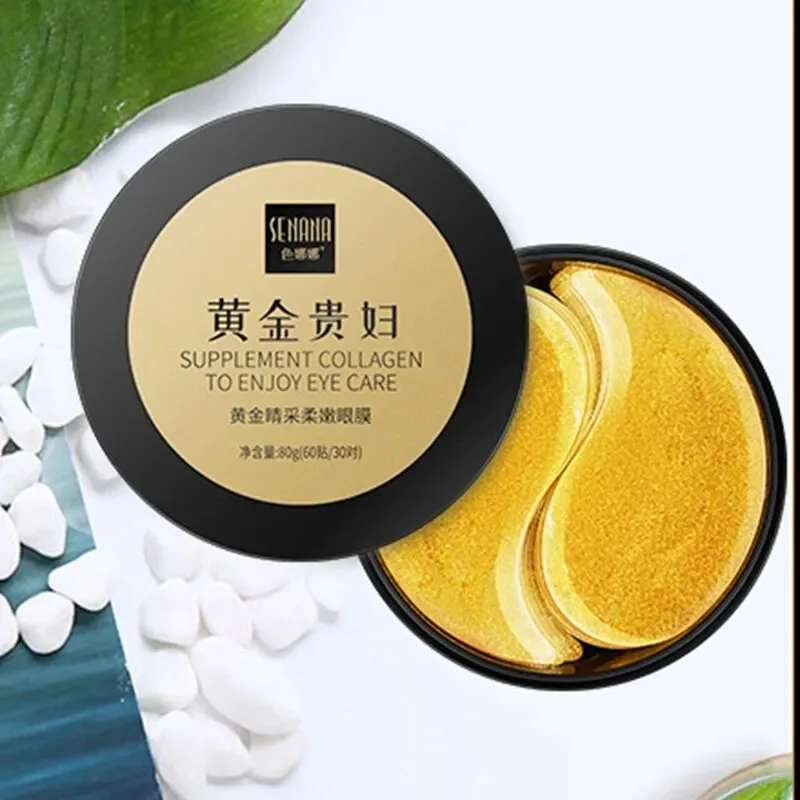 60pcs Golden Moisturizing Eye  - Eye Pad Collagen ulasan dan harga