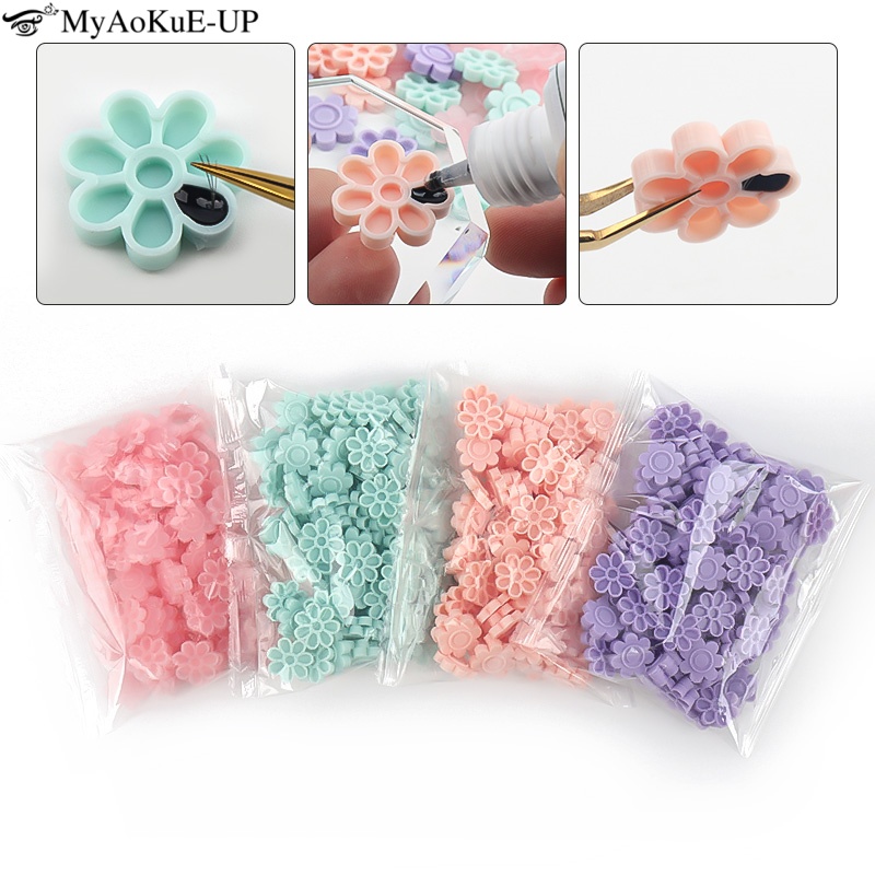 100pcs Eyelash Extension Glue  - Eyelash Extension Double Lash ulasan dan harga