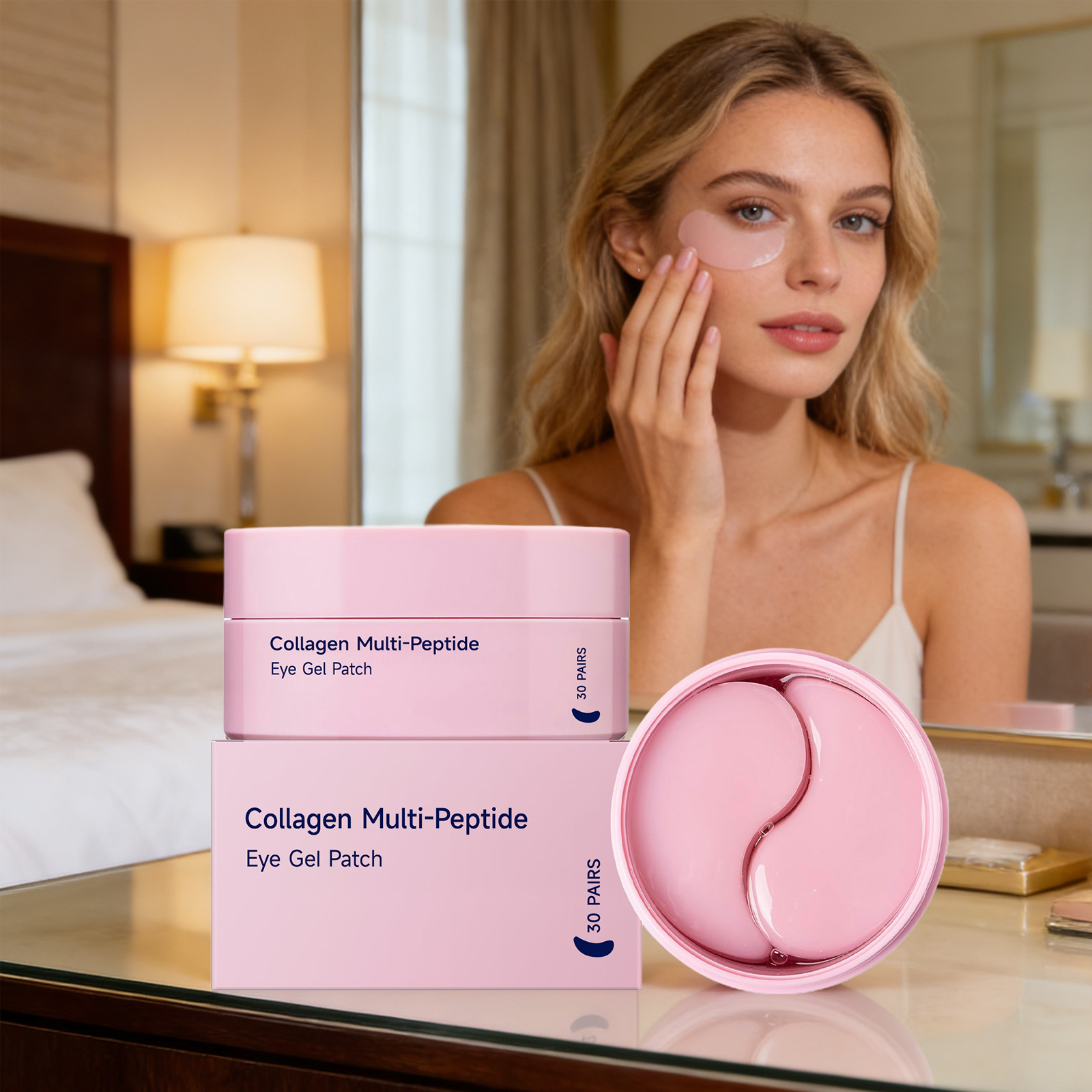 Collagen Multi-peptide Eye Gel - Eye Pad Collagen ulasan dan harga