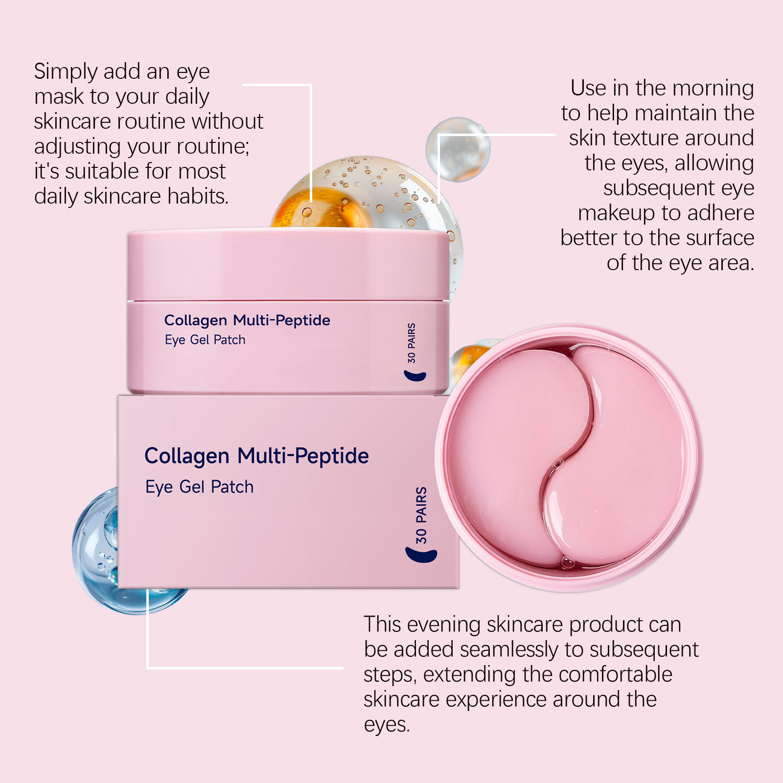 Collagen Multi-peptide Eye Gel - Eye Pad Collagen ulasan dan harga