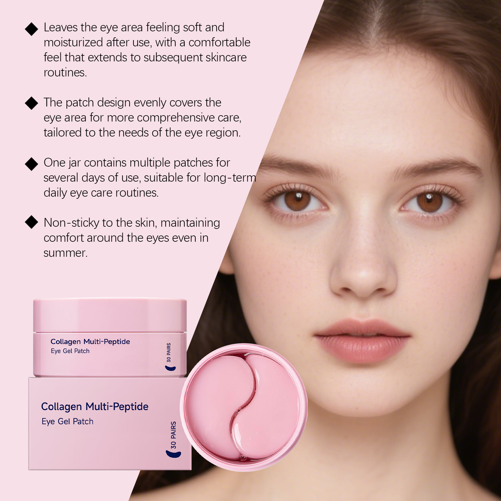 Collagen Multi-peptide Eye Gel - Eye Pad Collagen ulasan dan harga