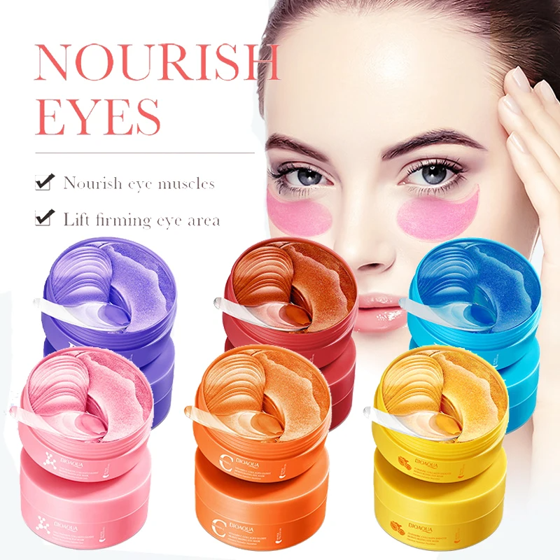 80 Pieces of Bioaoua Collagen  - Eye Pad Collagen ulasan dan harga