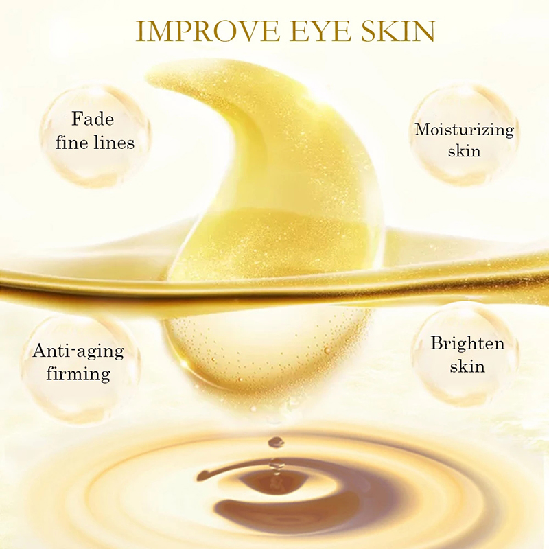 5/10/20/30 Pairs Crystal Gold  - Eye Pad Collagen ulasan dan harga