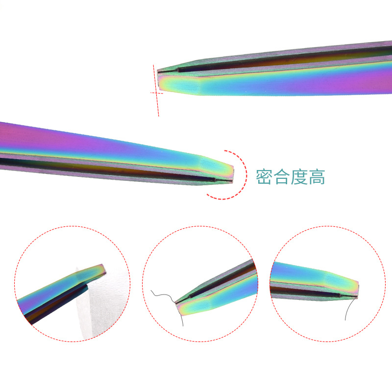 Eyebrow Tweezers Hair Pluckers - Eyelash Extension Repair ulasan dan harga