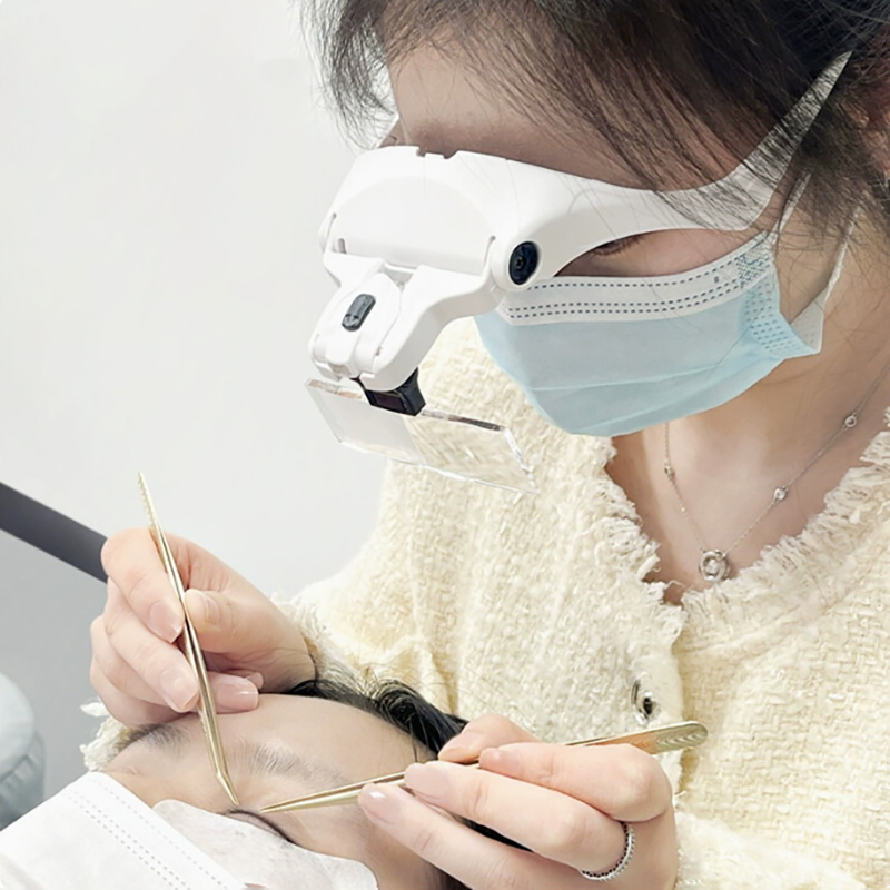 5 Lens Adjustable Magnifier Ey - Eyelash Extension Repair ulasan dan harga
