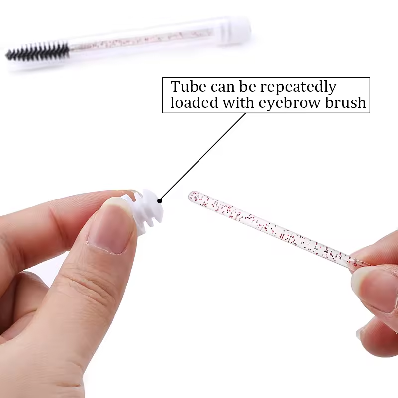 Eyelash Brush Tube With Eyebro - Eyelash Extension For Beginners ulasan dan harga