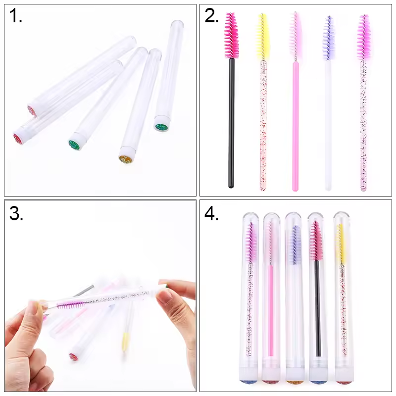 Eyelash Brush Tube With Eyebro - Eyelash Extension For Beginners ulasan dan harga