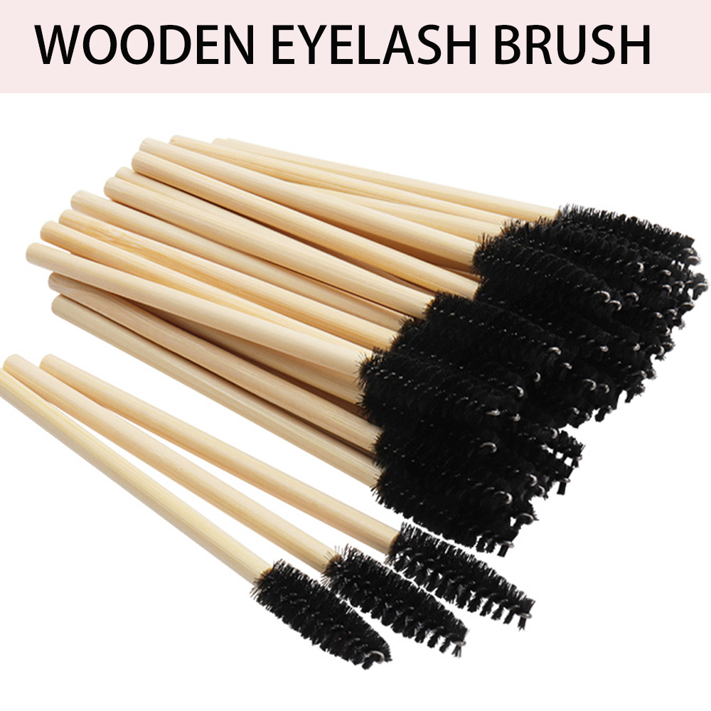 50/100pcs Lip Brushes Kits Bam - Eyelash Extension For Beginners ulasan dan harga