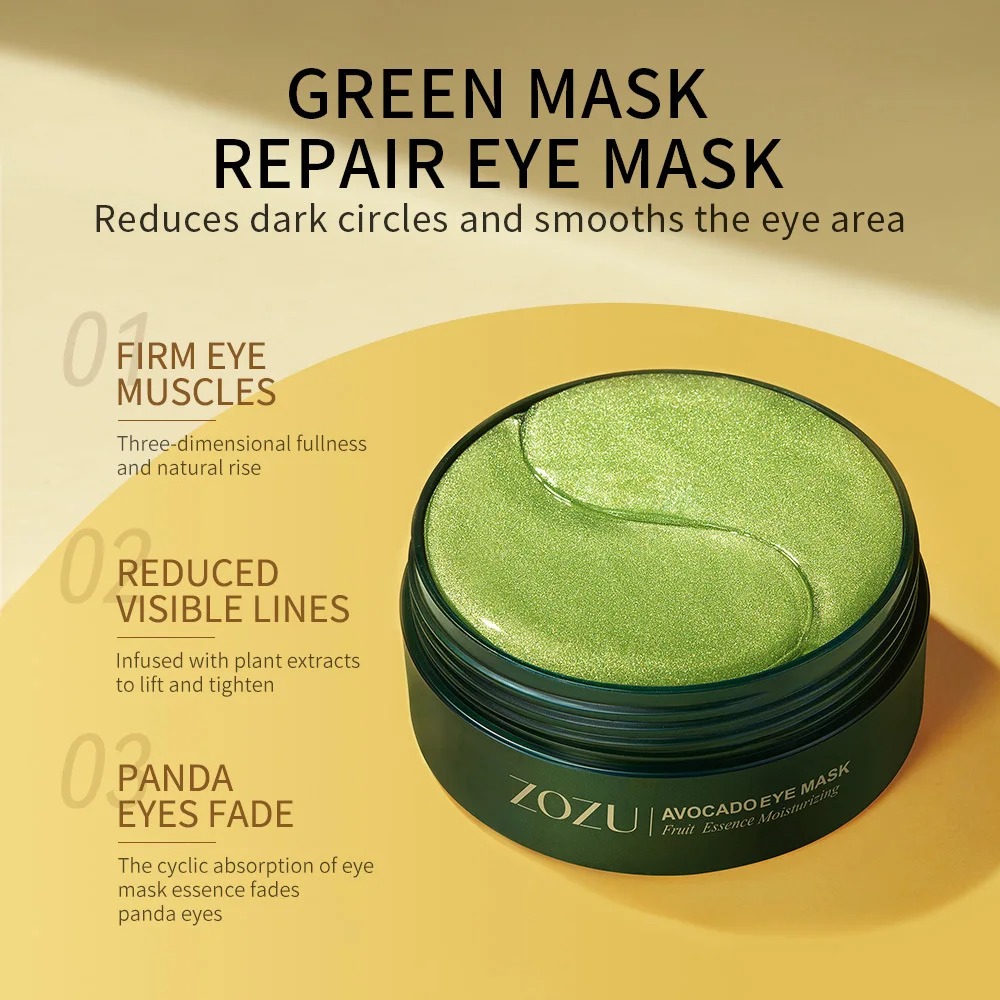 120pcs Avocado Golden Collagen - Eye Pad Collagen ulasan dan harga