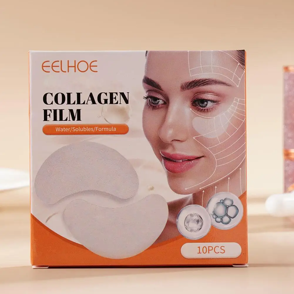 5/10Pairs Collagen Soluble Fil - Eye Pad Collagen ulasan dan harga