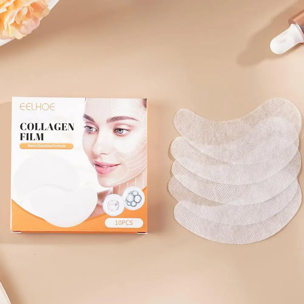 5/10Pairs Collagen Soluble Fil - Eye Pad Collagen ulasan dan harga