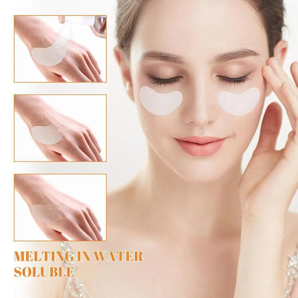 5/10Pairs Collagen Soluble Fil - Eye Pad Collagen ulasan dan harga