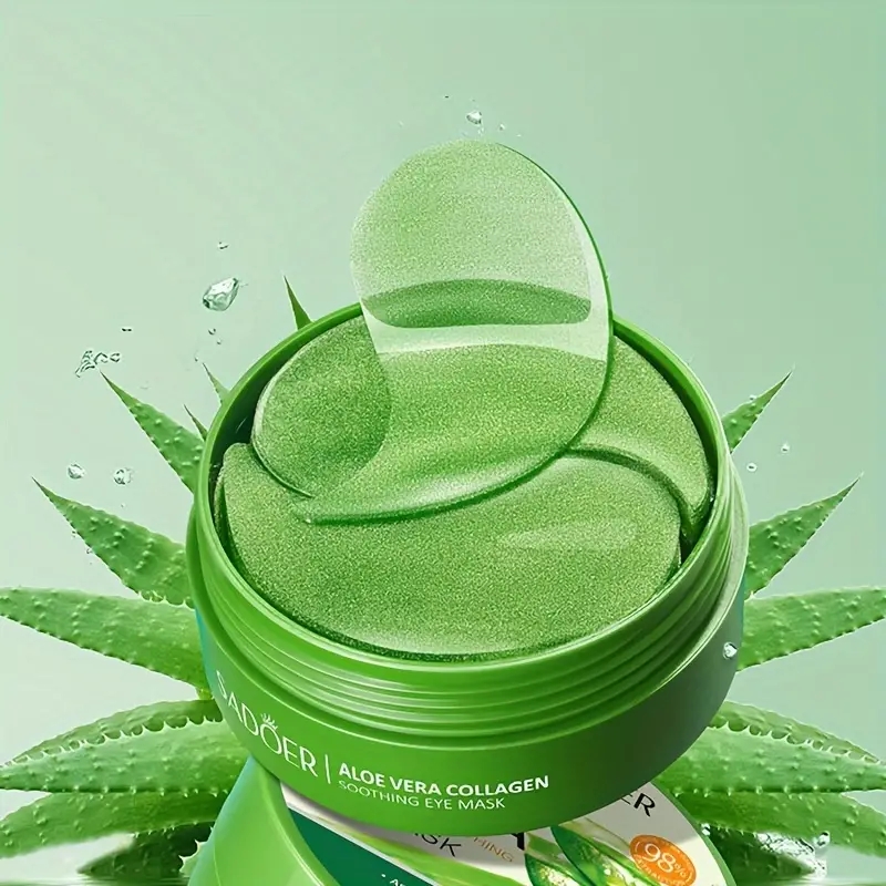 60 Pieces of Aloe Vera Collage - Eye Pad Collagen ulasan dan harga