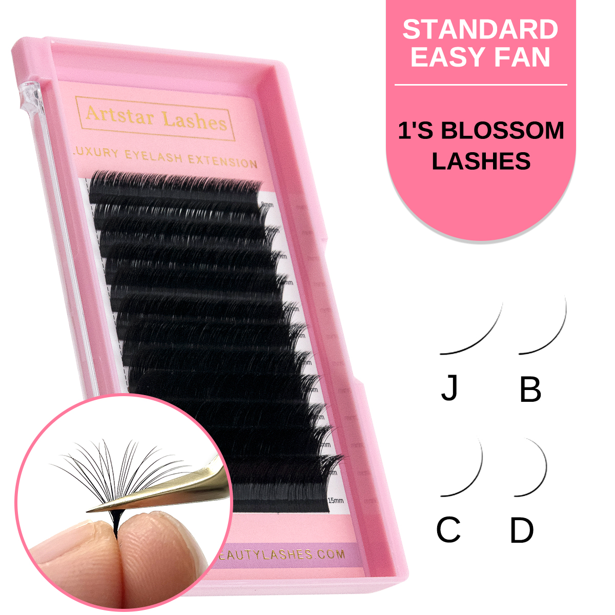 ARTSTAR Easy Fan Lash Extensio - Eyelash Extension Repair ulasan dan harga