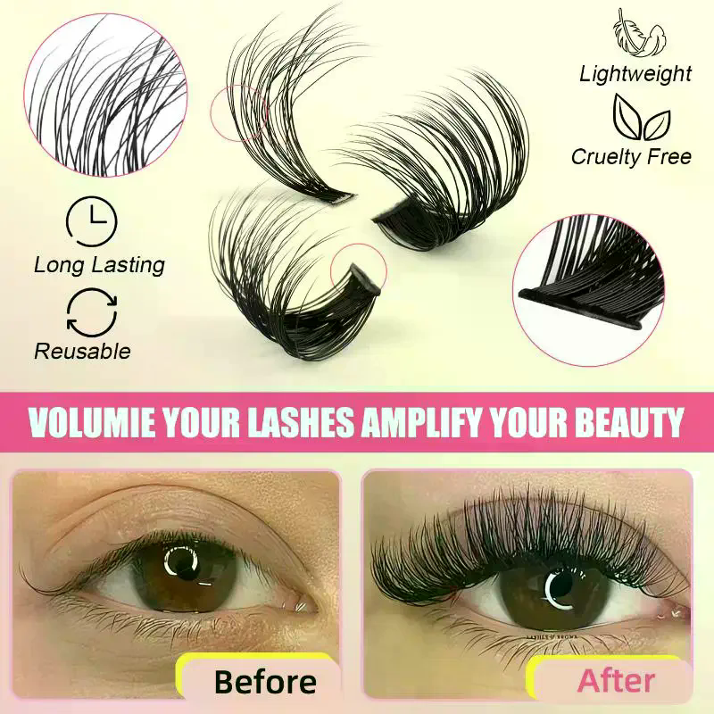 Cluster Lashes Kit Individual  - Eyelash Extension Volume Lashes ulasan dan harga